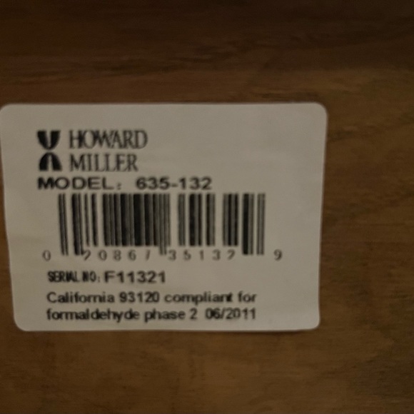 Howard Miller Dual Chime Mantle Clock - Picture 7 of 7